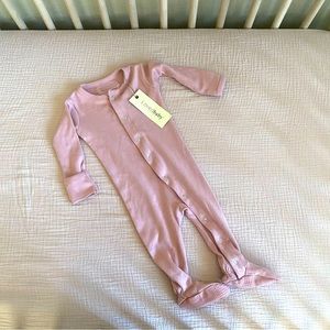 NWT L’ovedbaby Organic Snap Footie